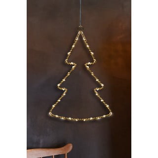 Decorazione natalizia luminosa dorata a sospensione Liva – Sirius