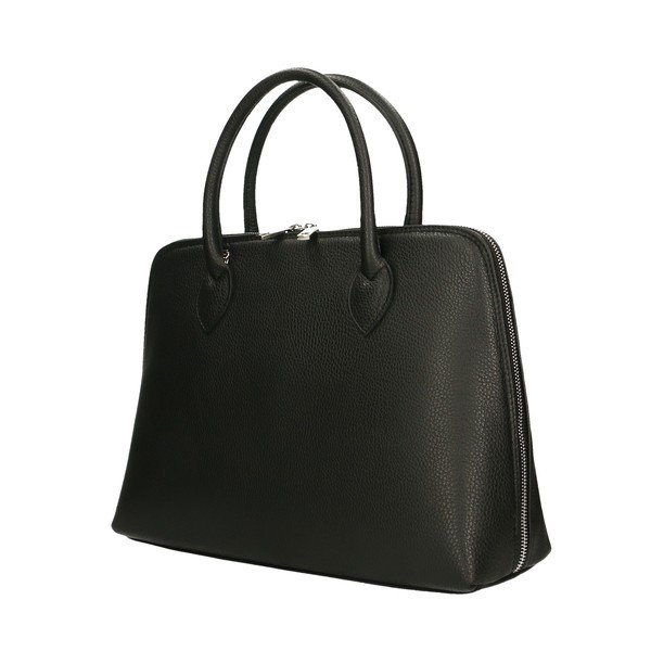 Borsa in pelle nera Parula - Chicca Borse-image-2