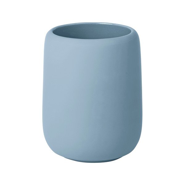 Bicchiere per spazzolino blu, 300 ml Sono - Blomus