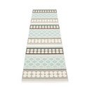 Passatoia da interno/esterno grigia/turchese 70x270 cm Asta Pale Turquoise – Pappelina