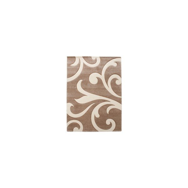 Tappeto crema Damasco, 140 x 190 cm - Tomasucci