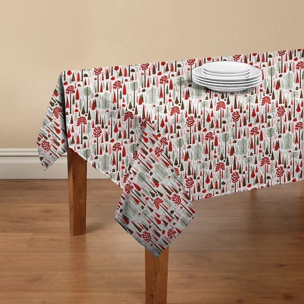 Ubrus Crido Consulting Festive Trees, 140 x 140 cm
