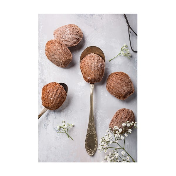 Stampo da forno in silicone per madeleine 17,5x29,5 cm – Orion-image-1