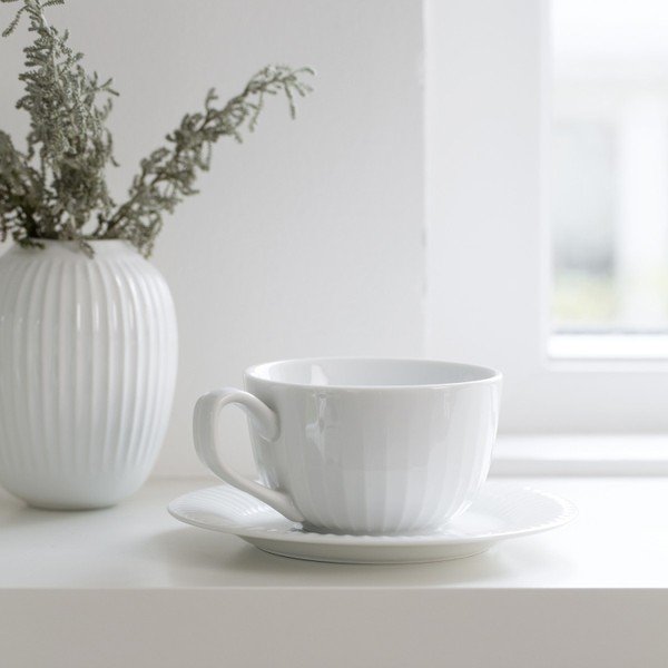 Tazza Hammershoi in porcellana bianca, 250 ml Hammershøi - Kähler Design-image-2