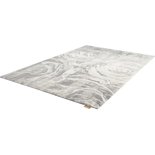 Tappeto in lana grigio 133x190 cm Ros - Agnella-image-4