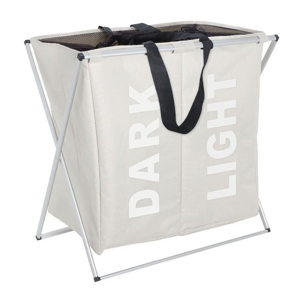 Cesto per biancheria beige Duo, 120 l - Wenko