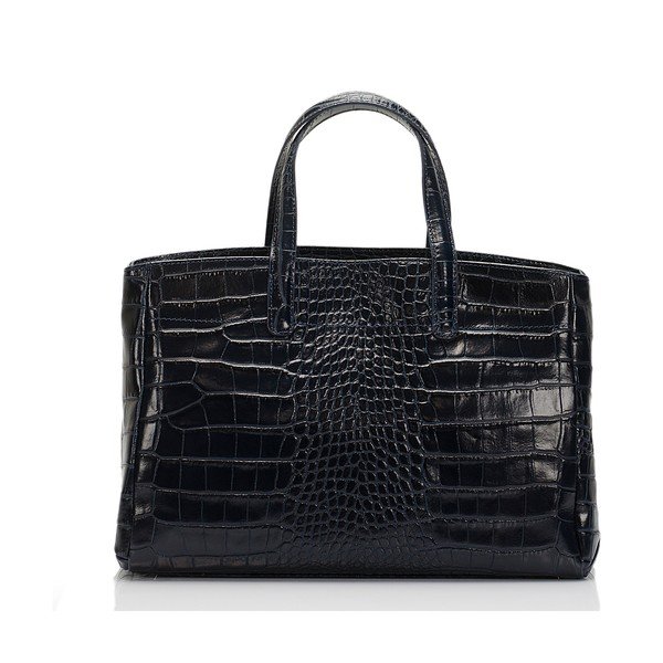 Borsa in pelle blu scuro Magnata - Lisa Minardi-image-1