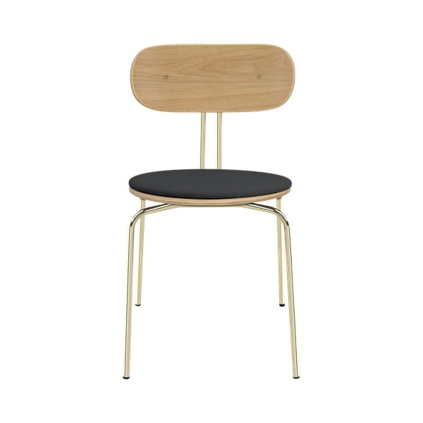 Sedie da pranzo in oro antracite Curious - UMAGE-image-2