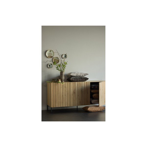 Karamelově hnědý dekorativní polštář WOOOD Fallon Toffee, 40 x 60 cm-image-2