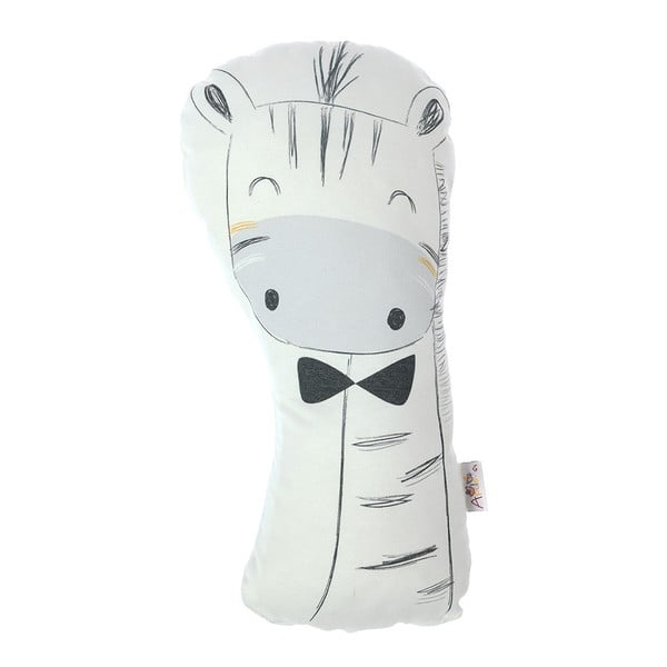 Cuscino per bambini in misto cotone Mike & Co. NEW YORK Cuscino giocattolo Argo Giraffe, 17 x 34 cm - Mike & Co. NEW YORK