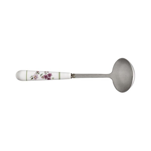 Mestolo con manico in ceramica Nonna Rosa - Brandani-image-1