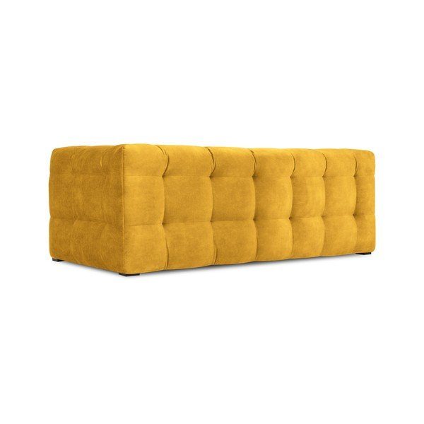 Divano in velluto giallo , 208 cm Vesta - Windsor & Co Sofas-image-4