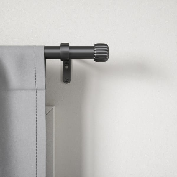 Bastone per tende nero opaco in acciaio regolabile 168 - 305 cm Cleo – Umbra-image-1