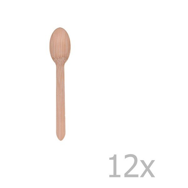 Set di 12 cucchiai di bambù Ledo - Bambum-image-1