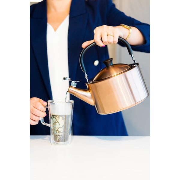 Bollitore color rame in acciaio inox 1,5 l Diamante – Vialli Design-image-3