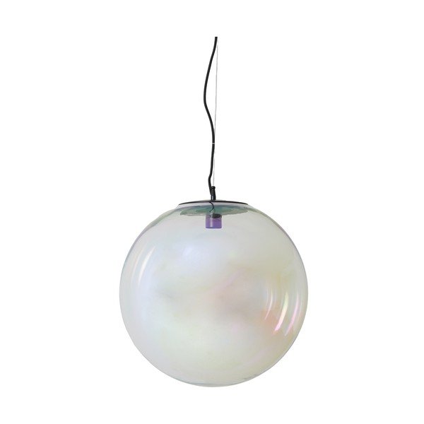 Lampadario con paralume in vetro ø 48 cm Medina – Light & Living