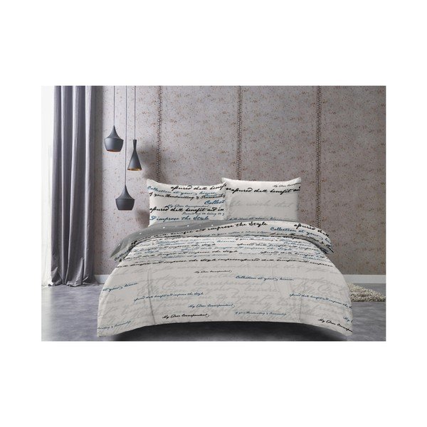 Biancheria da letto in cotone sateen Clarity, 200 x 220 cm - DecoKing-image-2