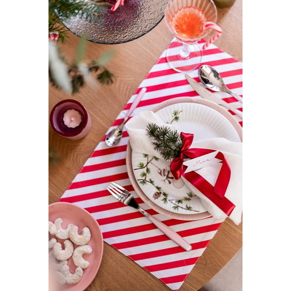 Tovagliette di stoffa in set da 4 30x46 cm Candy Cane - Catherine Lansfield-image-1