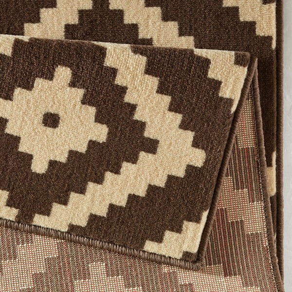 Tappeto marrone 300x80 cm Diamond - Hanse Home-image-3