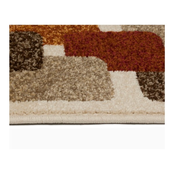 Tappeto Boras marrone e beige, 57 x 110 cm - Universal-image-1