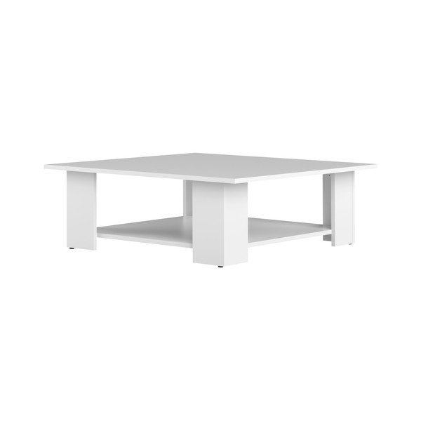 Tavolino bianco Quadrato, 67 x 67 cm - TemaHome