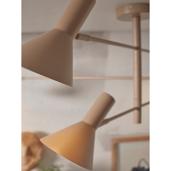 Lampada da soffitto marrone con paralume in metallo ø 13,5 cm Izmir - it's about RoMi-image-4