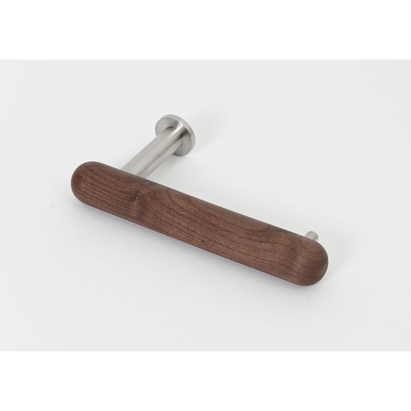 Porta carta igienica a parete in legno di noce Yoku - Wireworks-image-3