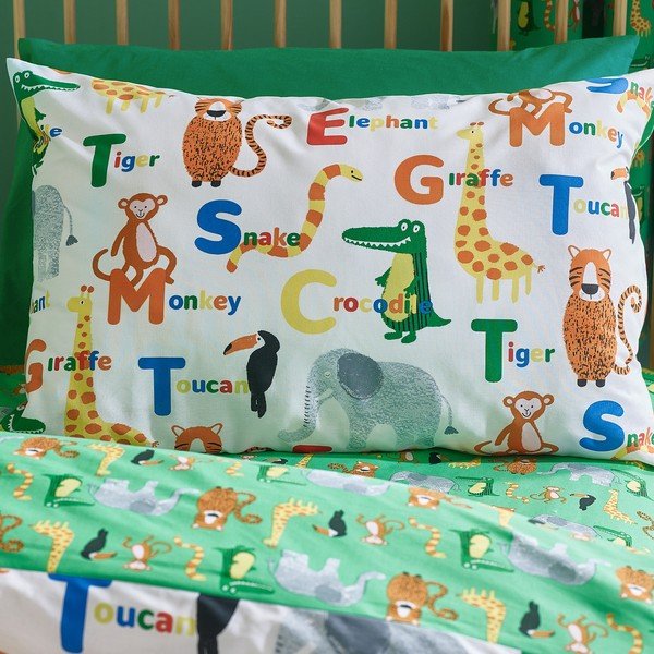 Set copripiumino e federa da bambini per culla 120x150 cm Animal Magic – Catherine Lansfield-image-3