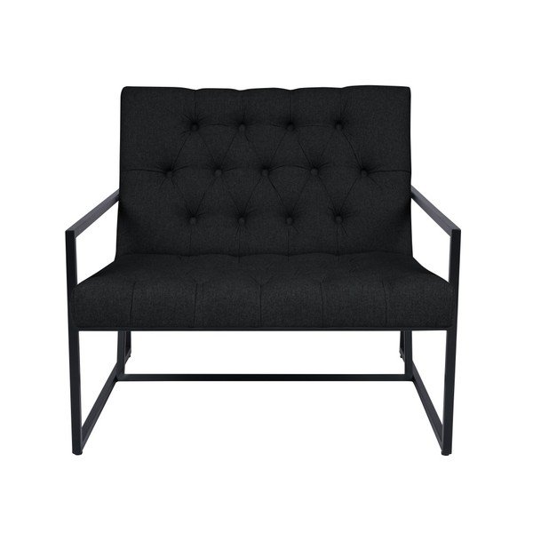 Poltrona nera Aster - Mazzini Sofas-image-2
