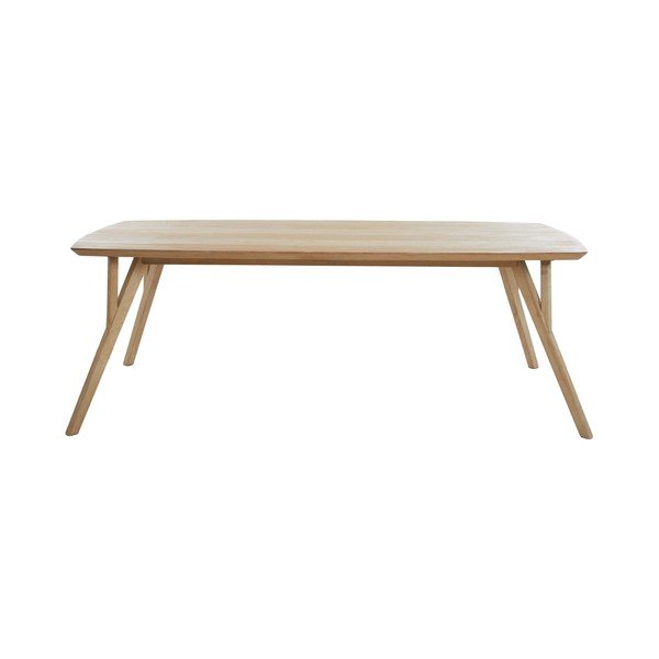 Tavolo da pranzo in mango massiccio 100x200 cm Quenza – Light & Living-image-2