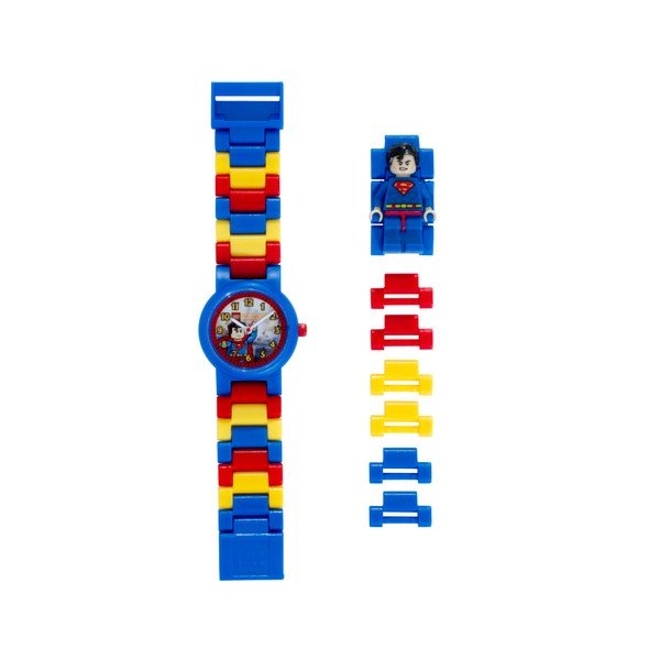 Hodinky s figurkou LEGO® DC Super Heroes Superman