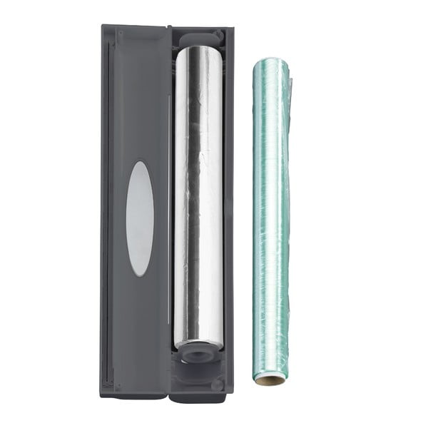 Porta alluminio in plastica grigio – Wenko-image-2