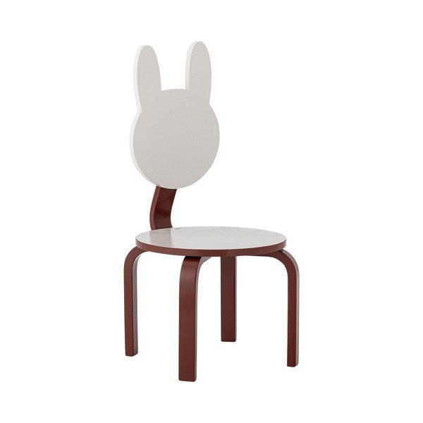 Sedia per bambini burgundy/bianca Liova – Bloomingville Mini