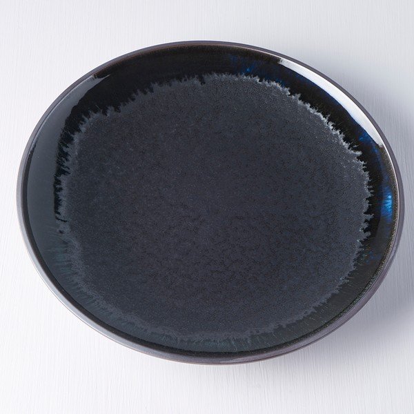 Piatto in ceramica blu scuro, ø 25 cm Matt - MIJ-image-3