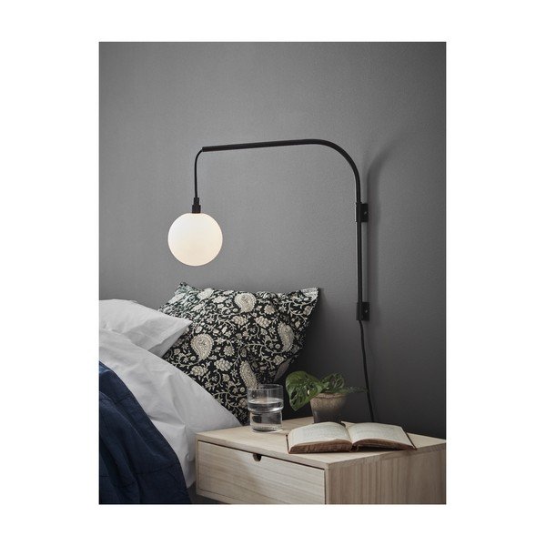 Lampada da parete nera Buddy - Markslöjd-image-1
