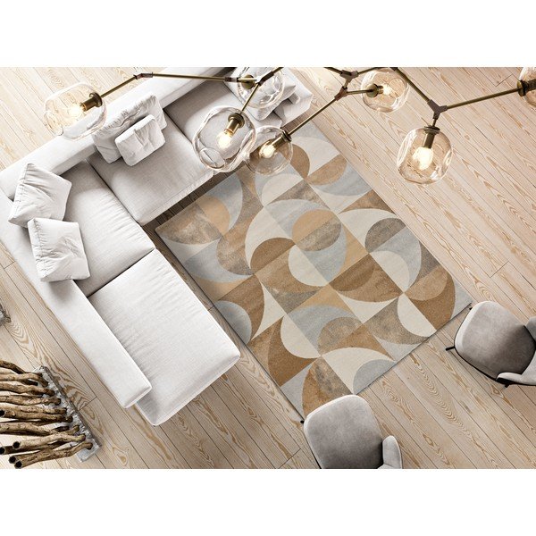 Tappeto beige 80x150 cm Cream - Universal-image-1