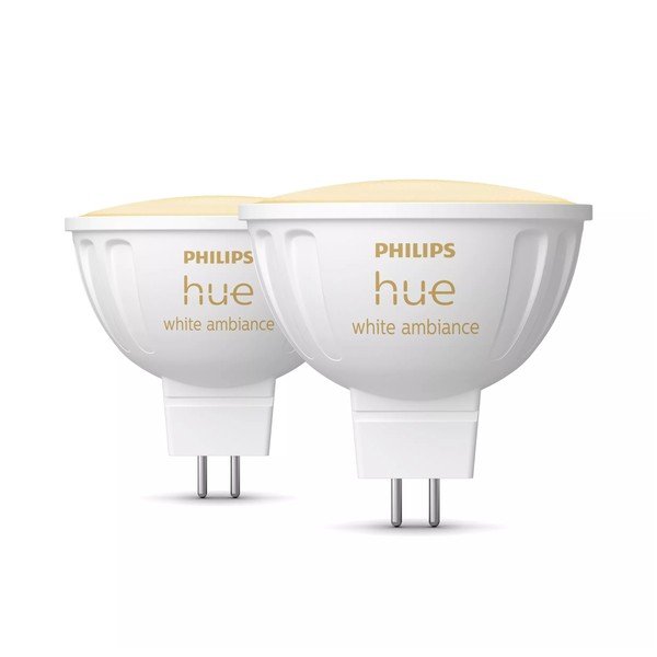Lampadine smart in set da 2 pz GU 5,3, 5 W White ambiance - Philips Hue-image-1