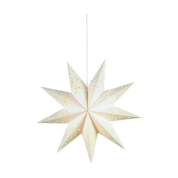 Decorazione luminosa bianca con motivo natalizio ø 45 cm Solvalla - Markslöjd