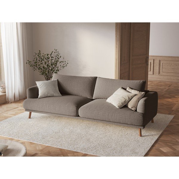 Divano grigio tortora 200 cm Naomi – Micadoni -image-1
