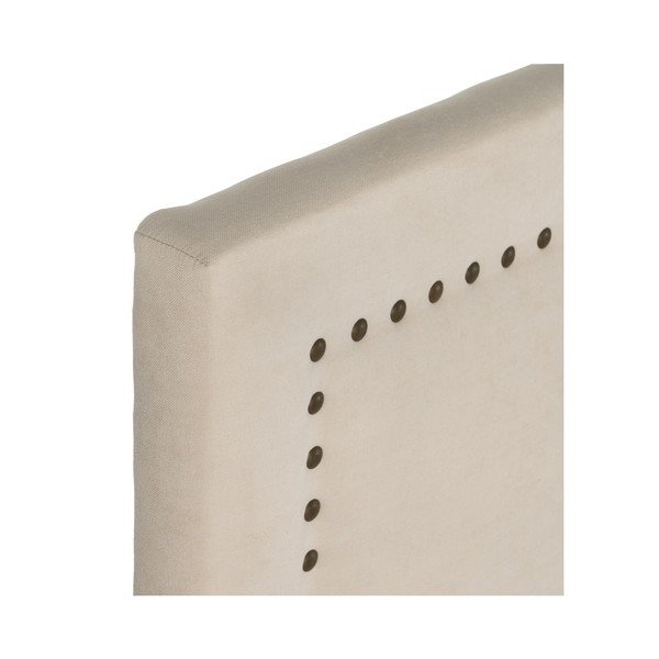Testiera letto beige 165x130 cm - Ixia-image-4