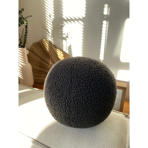 Cuscino decorativo in bouclé ø 25 cm Top – Mioli Decor-image-3