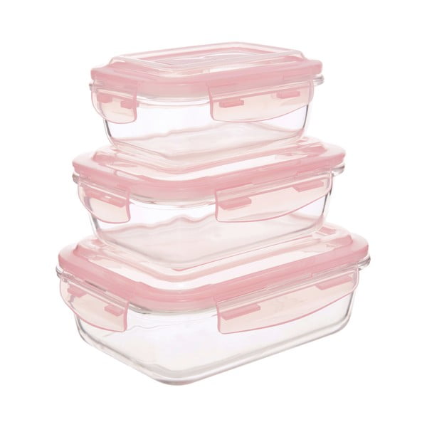 Vasetti in vetro per alimenti 3 pz. Freska - Premier Housewares-image-2