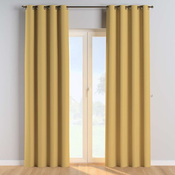 Tenda gialla 260x130 cm Cotton Story - Yellow Tipi-image-1