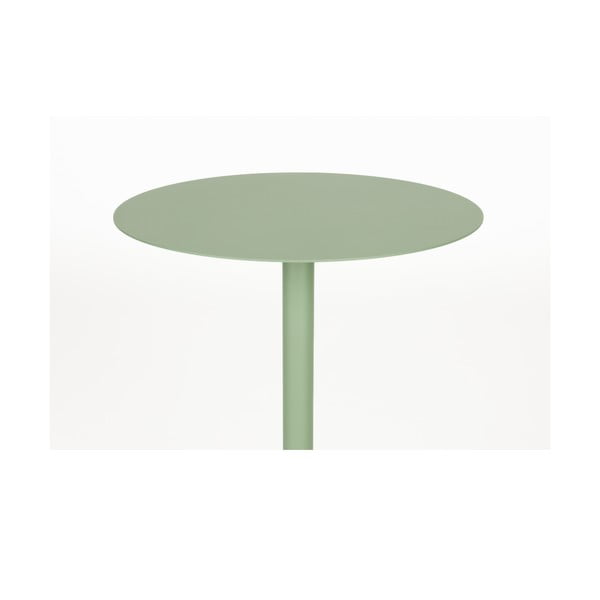 Tavolino rotondo in acciaio ø 35 cm Snow – Zuiver-image-3