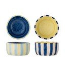Ciotoline in set gialle/blu in ceramica 4 pz 300 ml Phoenix – Bloomingville