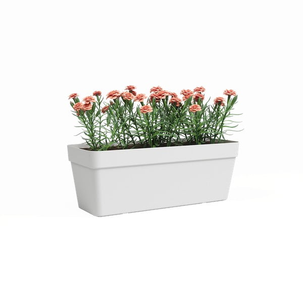 Fioriera sospesa autoinnaffiante in plastica riciclata da 50 cm Capri - Artevasi-image-2