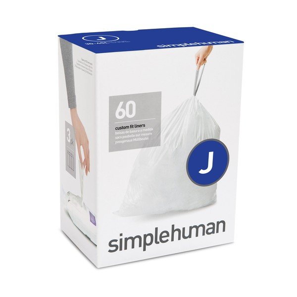 Sacchi per rifiuti 60 pezzi 45 l J - simplehuman