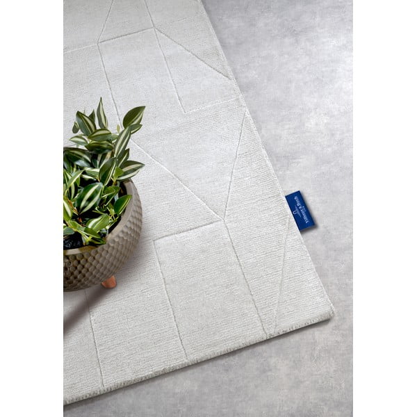 Passatoia color crema in lana intrecciata a mano 80x250 cm Ursule - Villeroy&Boch-image-2