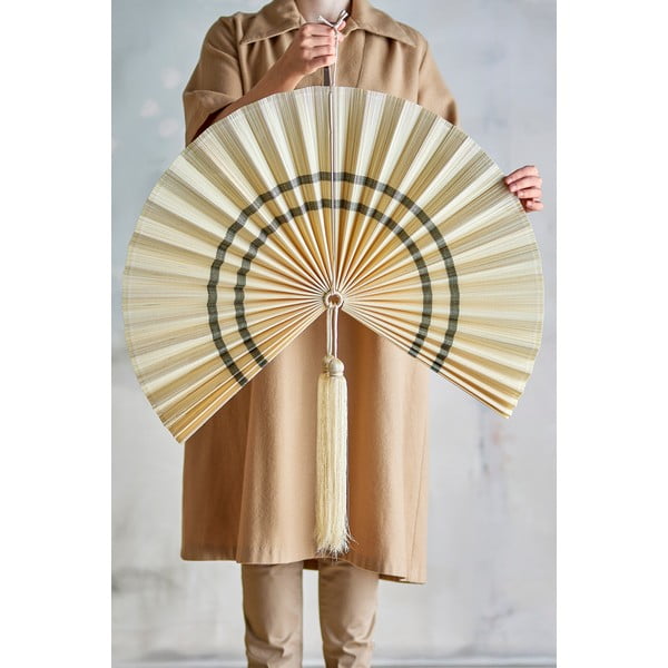 Decorazione da appendere in bambù 70x75 cm Jaime – Bloomingville-image-1