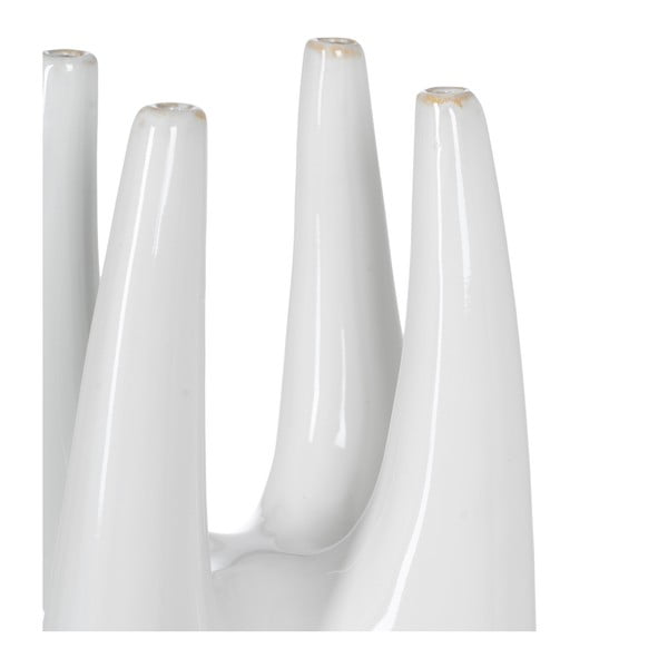 Vaso bianco in ceramica alto (altezza totale 56 cm) Blanca – Ixia-image-4